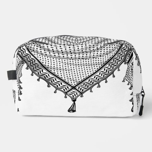 Keffiyeh Palestijnse sjaal Traditionele stof Toilettasje (Voorkant)