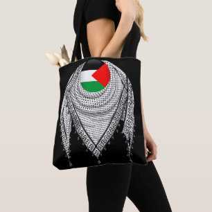 Keffiyeh Palestijnse sjaal Traditionele stof Tote Bag