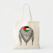Keffiyeh Palestijnse sjaal Traditionele stof Tote Bag (Voorkant)
