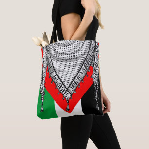 Keffiyeh Palestijnse sjaal Traditionele stof Tote Bag