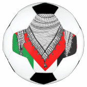 Keffiyeh Palestijnse sjaal Traditionele stof Voetbal (Voorkant)
