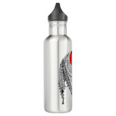 Keffiyeh Palestijnse sjaal Traditionele stof Waterfles (Links)