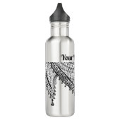 Keffiyeh Palestijnse sjaal Traditionele stof Waterfles (Links)