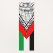 Keffiyeh Palestijnse sjaal Traditionele stof Yogamat (Voorkant)