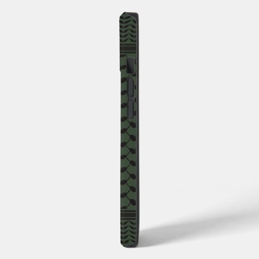 Keffiyeh Palestine Patroon Groen Case-Mate iPhone Case (Achterkant / Links)