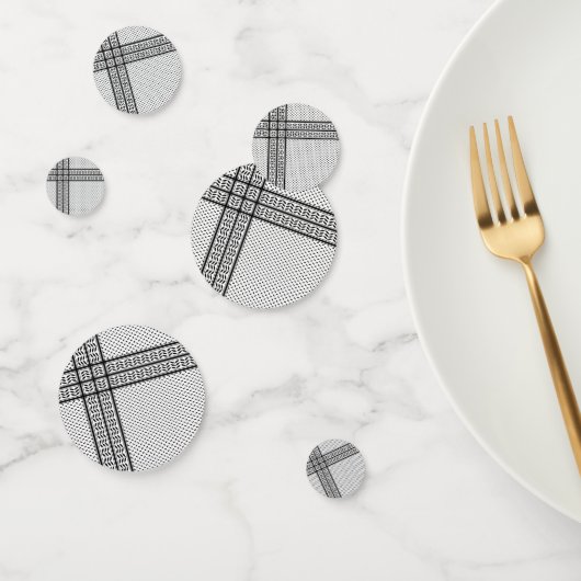 Keffiyeh Symbol of Palestine Resistance Pattern Confetti (Groep)