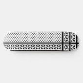 Keffiyeh Symbol of Palestine Resistance Pattern Persoonlijk Skateboard (Horizontaal)