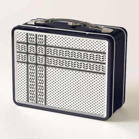 Keffiyeh Symbool van het Palestijnse Verzetspatroo (Achterkant)