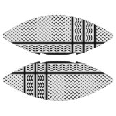 Keffiyeh Symbool van het Palestijnse Verzetspatroo American Football (Panelen)