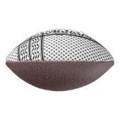 Keffiyeh Symbool van het Palestijnse Verzetspatroo American Football (Gedraaid 90)
