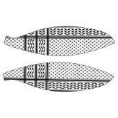 Keffiyeh Symbool van het Palestijnse Verzetspatroo Basketbal (Panelen)