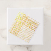 Keffiyeh Symbool van het Palestijnse Verzetspatroo Bedankjes Labels (Met doos)