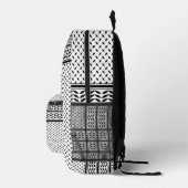 Keffiyeh Symbool van het Palestijnse Verzetspatroo Bedrukte Rugzak (Rechts)