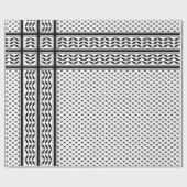 Keffiyeh Symbool van het Palestijnse Verzetspatroo Cadeaupapier (Vlak)