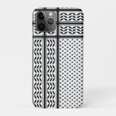 Keffiyeh Symbool van het Palestijnse Verzetspatroo Case-Mate iPhone Case (Achterkant)