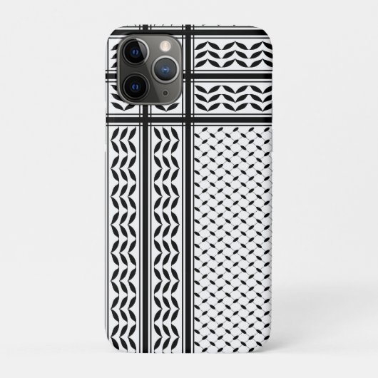 Keffiyeh Symbool van het Palestijnse Verzetspatroo Case-Mate iPhone Case (Achterkant)