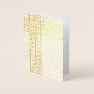 Keffiyeh Symbool van het Palestijnse Verzetspatroo Folie Kaarten