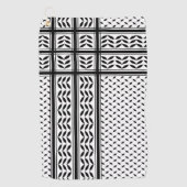Keffiyeh Symbool van het Palestijnse Verzetspatroo Golfhanddoek (Voorkant)