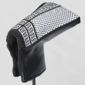 Keffiyeh Symbool van het Palestijnse Verzetspatroo Golfheadcover (3/4 voorkant)