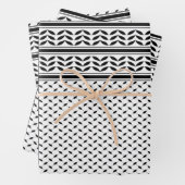 Keffiyeh Symbool van het Palestijnse Verzetspatroo Inpakpapier Vel (In situ)