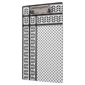 Keffiyeh Symbool van het Palestijnse Verzetspatroo Klembord (Links)