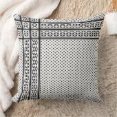 Keffiyeh Symbool van het Palestijnse Verzetspatroo Kussen (Deken)