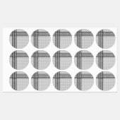 Keffiyeh Symbool van het Palestijnse Verzetspatroo Labels (Vel)