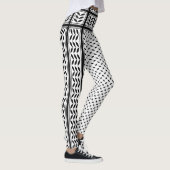 Keffiyeh Symbool van het Palestijnse Verzetspatroo Leggings (Rechts)
