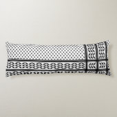 Keffiyeh Symbool van het Palestijnse Verzetspatroo Lichaamskussen (Achterkant)