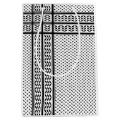 Keffiyeh Symbool van het Palestijnse Verzetspatroo Medium Cadeauzakje (Voorkant)