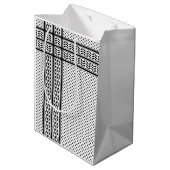 Keffiyeh Symbool van het Palestijnse Verzetspatroo Medium Cadeauzakje (Achterkant Gekanteld)