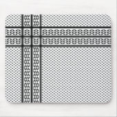 Keffiyeh Symbool van het Palestijnse Verzetspatroo Muismat (Voorkant)