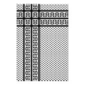 Keffiyeh Symbool van het Palestijnse Verzetspatroo Perfect Poster (Voorkant)