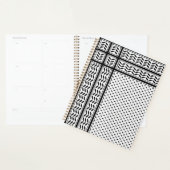 Keffiyeh Symbool van het Palestijnse Verzetspatroo Planner (Display)