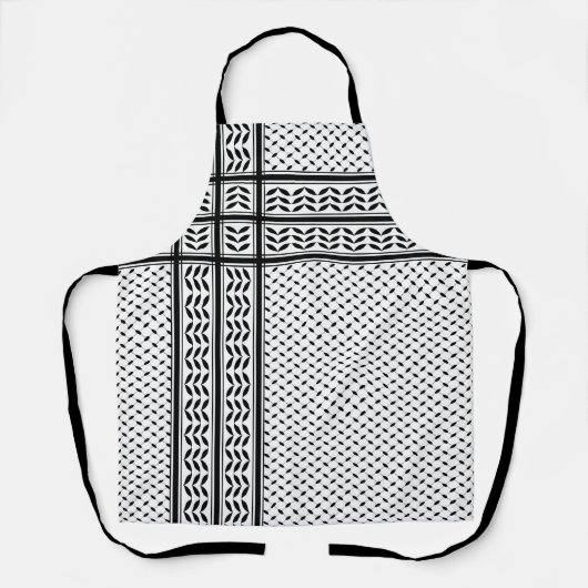 Keffiyeh Symbool van het Palestijnse Verzetspatroo Schort (Voorkant)