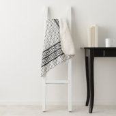 Keffiyeh Symbool van het Palestijnse Verzetspatroo Sherpa Deken (In situ)