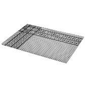 Keffiyeh Symbool van het Palestijnse Verzetspatroo Snijplank (Hoek)