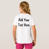 Keffiyeh Symbool van het Palestijnse Verzetspatroo T-shirt (Achterkant volledig)