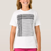 Keffiyeh Symbool van het Palestijnse Verzetspatroo T-shirt (Voorkant)