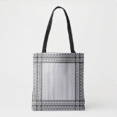 Keffiyeh Symbool van het Palestijnse Verzetspatroo Tote Bag (Voorkant)