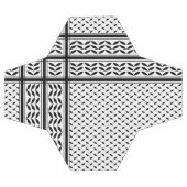 Keffiyeh Symbool van het Palestijnse Verzetspatroo Voetbal (Enkel)