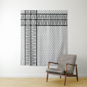 Keffiyeh Symbool van het Palestijnse Verzetspatroo Wandkleed (In situ)