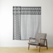 Keffiyeh Symbool van het Palestijnse Verzetspatroo Wandkleed (In situ)