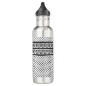 Keffiyeh Symbool van het Palestijnse Verzetspatroo Waterfles (Rechts)