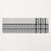 Keffiyeh Symbool van het Palestijnse Verzetspatroo Yogamat (Voorkant (horizontaal))