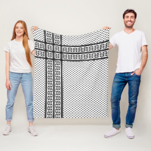 Keffiyeh Symbool van Palestijns Verzet Patroon Fleece Deken