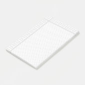 Keffiyeh Symbool van Palestijnse Verzets Patroon Post-it® Notes (Schuin)
