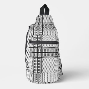 Kefijeh Symbool van Palestijns Verzet Patroon Sling Bag