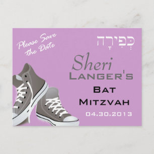 Kefira met vowels Sneakers Briefkaart