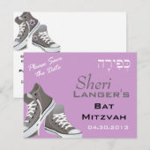 Kefira met vowels Sneakers Briefkaart (Voorkant / Achterkant)